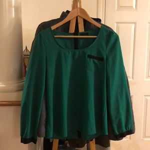 Emerald Green Top